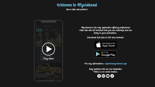 Myvideoad website